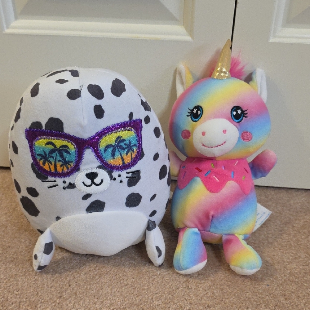 Rainbow Unicorn Plush Toy - Multicolor Stuffed Animal